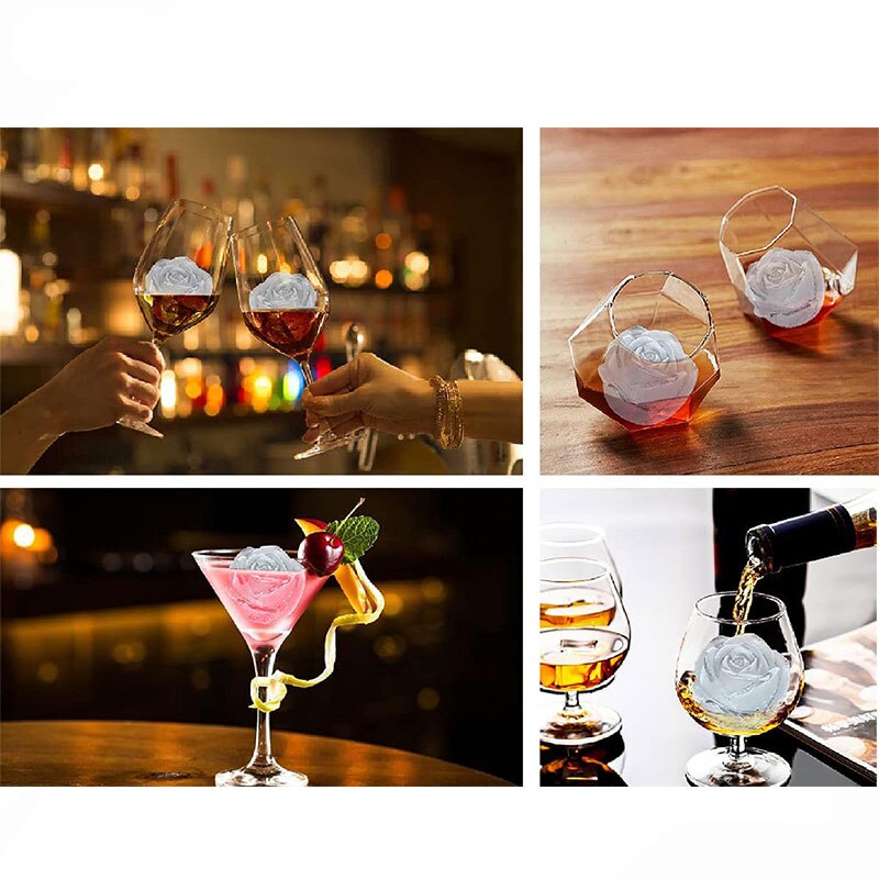 T-GOGO Silicone Ice Cube Tray