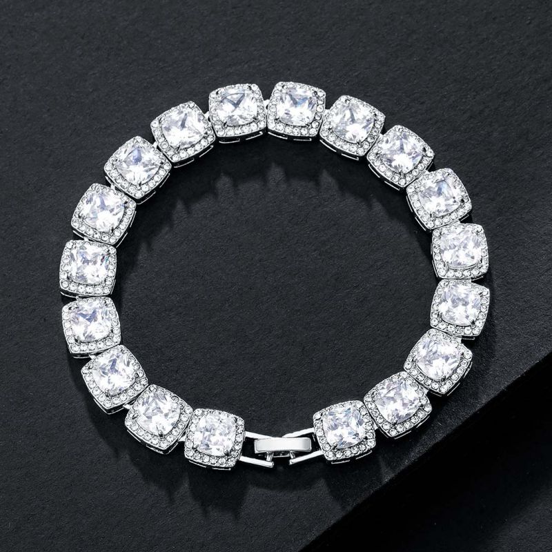 18K White Gold Tennis Bracelet, white gold tennis bracelet, white gold diamond bracelet, diamond tennis bracelet gold, white gold diamond tennis bracelet, white gold and diamond bracelet, 14k gold diamond tennis bracelet