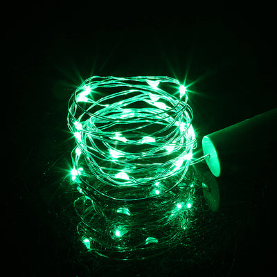 LED Wine Bottle Lights with Cork