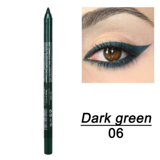14 Colors Long-lasting Eye Liner, long lasting eyeliner pink up, handaiyan eyeliner set, long lasting white eyeliner, chanel taupe eyeliner, dnm matte colorful eyeliner, cakaila liquid eyeliner, eyeliner gel black