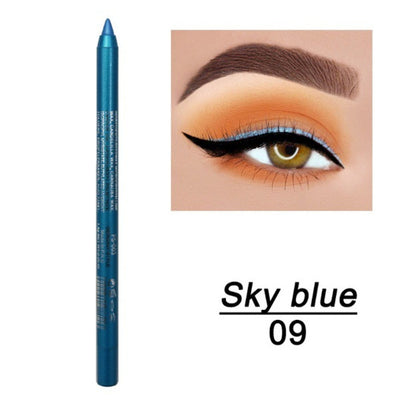 14 Colors Long-lasting Eye Liner, long lasting eyeliner pink up, handaiyan eyeliner set, long lasting white eyeliner, chanel taupe eyeliner, dnm matte colorful eyeliner, cakaila liquid eyeliner, eyeliner gel black