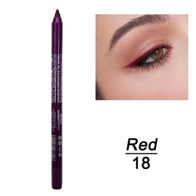 14 Colors Long-lasting Eye Liner, long lasting eyeliner pink up, handaiyan eyeliner set, long lasting white eyeliner, chanel taupe eyeliner, dnm matte colorful eyeliner, cakaila liquid eyeliner, eyeliner gel black
