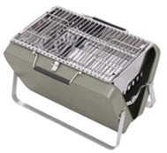 Portable Camping BBQ Folding Cooking Charcoal Coal Stainless Steel Grill