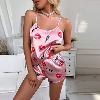 Sexy Floral Pajama Set