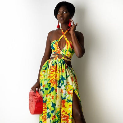 Floral Print Summer Dress