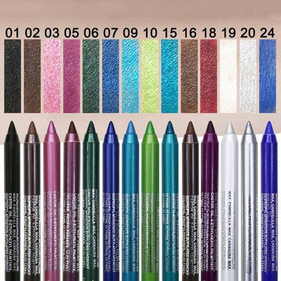 14 Colors Long-lasting Eye Liner, long lasting eyeliner pink up, handaiyan eyeliner set, long lasting white eyeliner, chanel taupe eyeliner, dnm matte colorful eyeliner, cakaila liquid eyeliner, eyeliner gel black