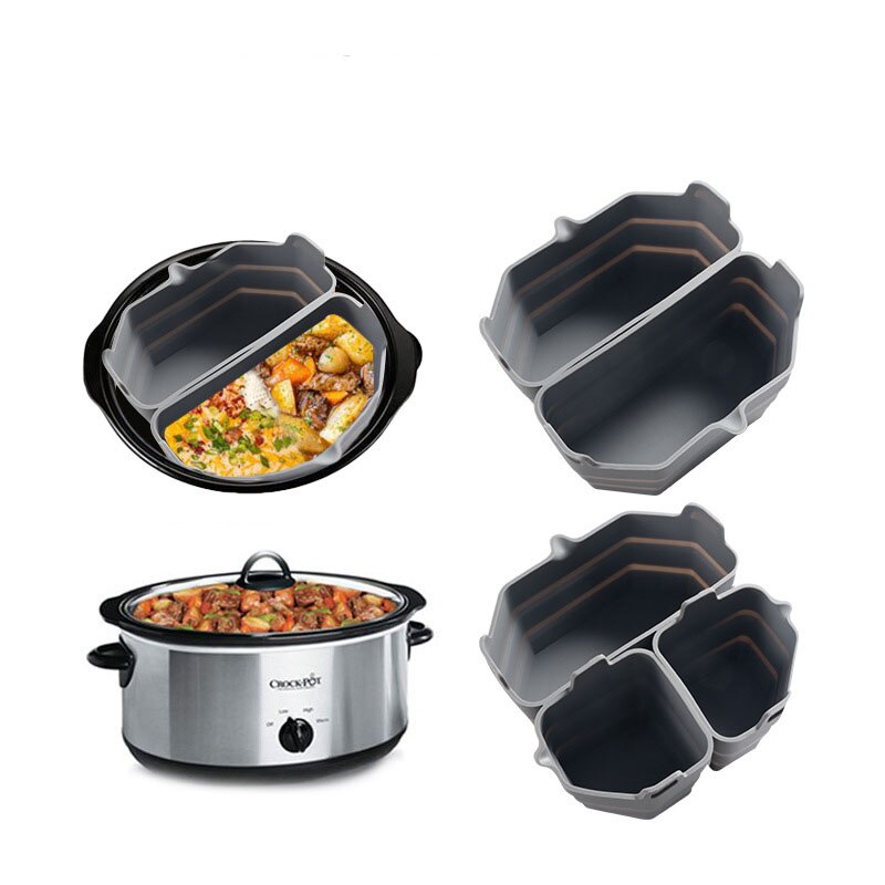 Silicone Slow Cooker Reusable Divider