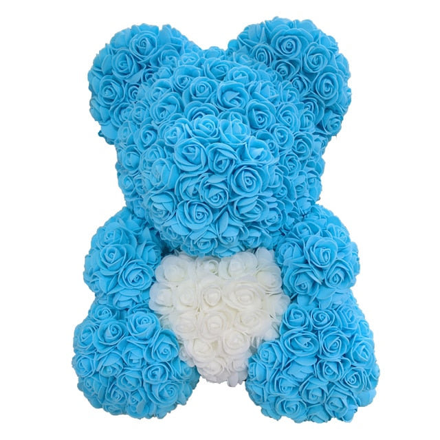 Rose Bear Heart Artificial Flower