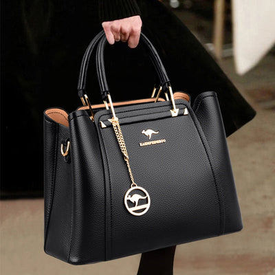 Women's Classic Leather Bag - Aussie