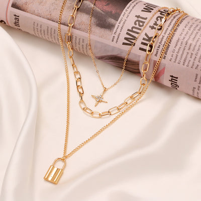 ZOVOLI Vintage Multi Layered Necklace