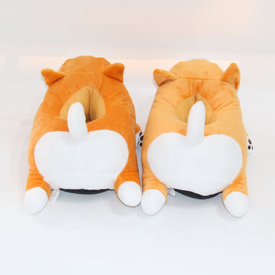 Puppy Home Plush Slippers
