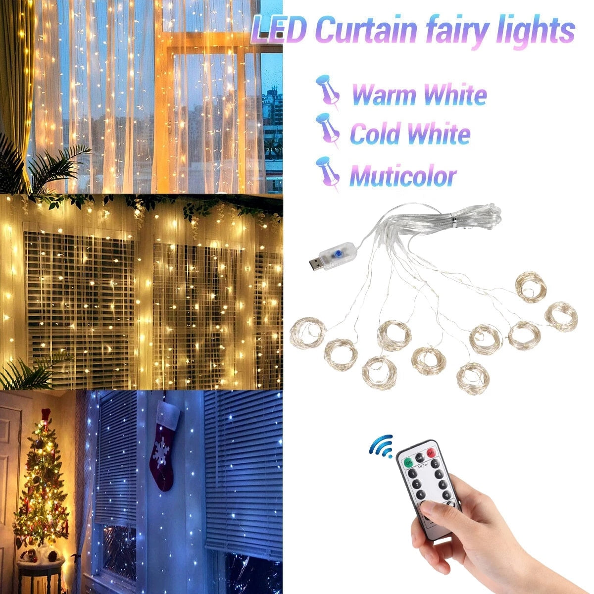 LED Curtain Lights